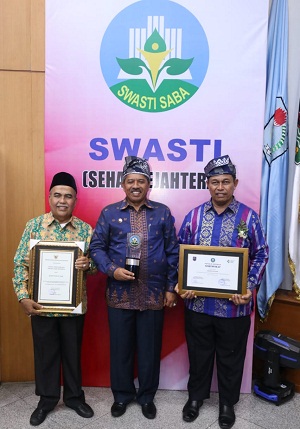 Satu-satunya di Riau, Pemkab Siak Terima Anugerah Swasti Saba Kategori Wiwerda Tahun 2019